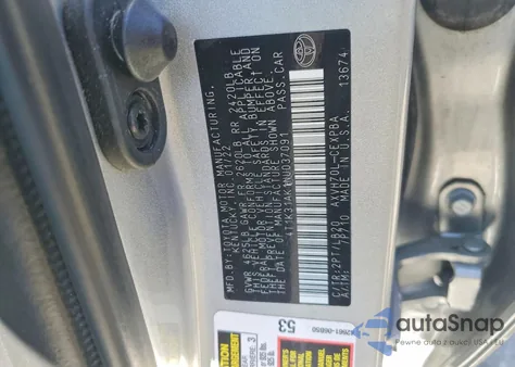 2022 Toyota Camry Xse z USA, uszkodzony, nr VIN 4T1K31AK1NU037091